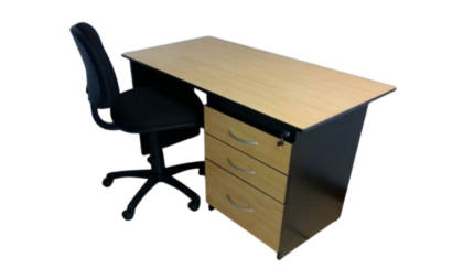 ESCRITORIO SECRETARIAL EN MELAMINA