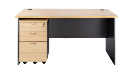 ESCRITORIO SECRETARIAL EN MELAMINA