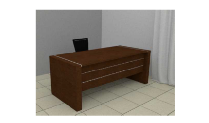 ESCRITORIO EJECUTIVO EN MELAMINA